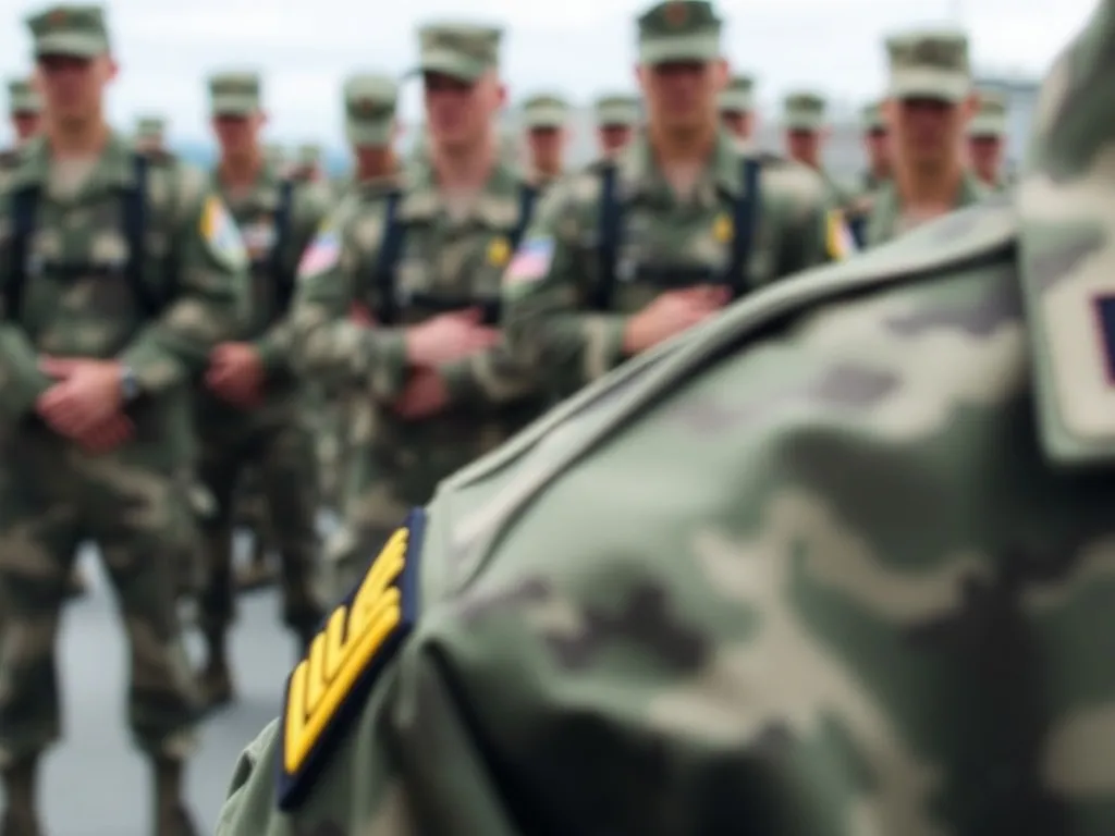 Ile zarabia podporucznik w wojsku? Sprawdź szczegóły!